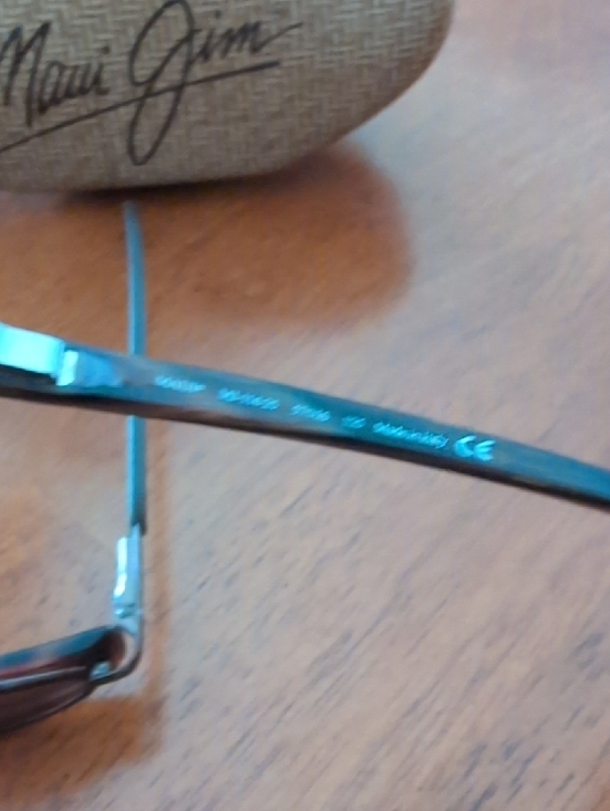 Maui Jim Brown Frames with Amber Polarized Lenses and Branded Case main image 12